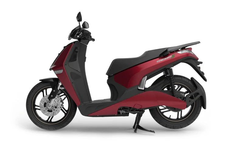vinfast feliz s màu đỏ ngang
