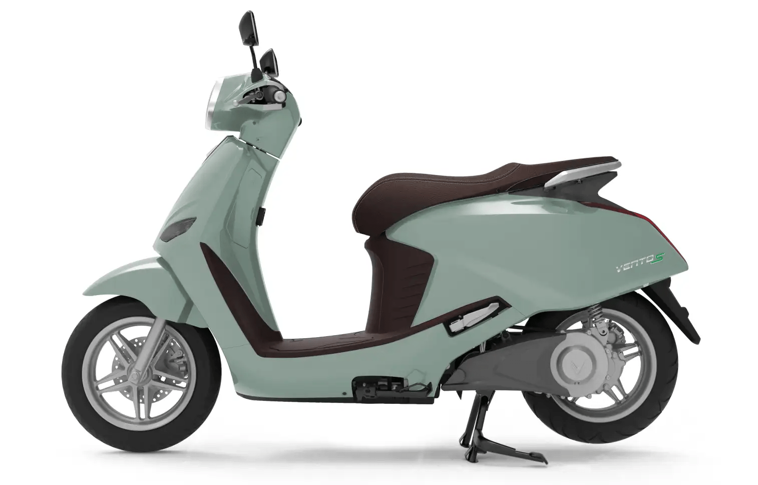 vinfast vento s màu xanh ngang