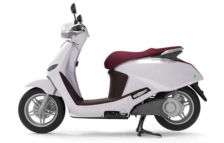 vinfast vento s màu trắng ngang