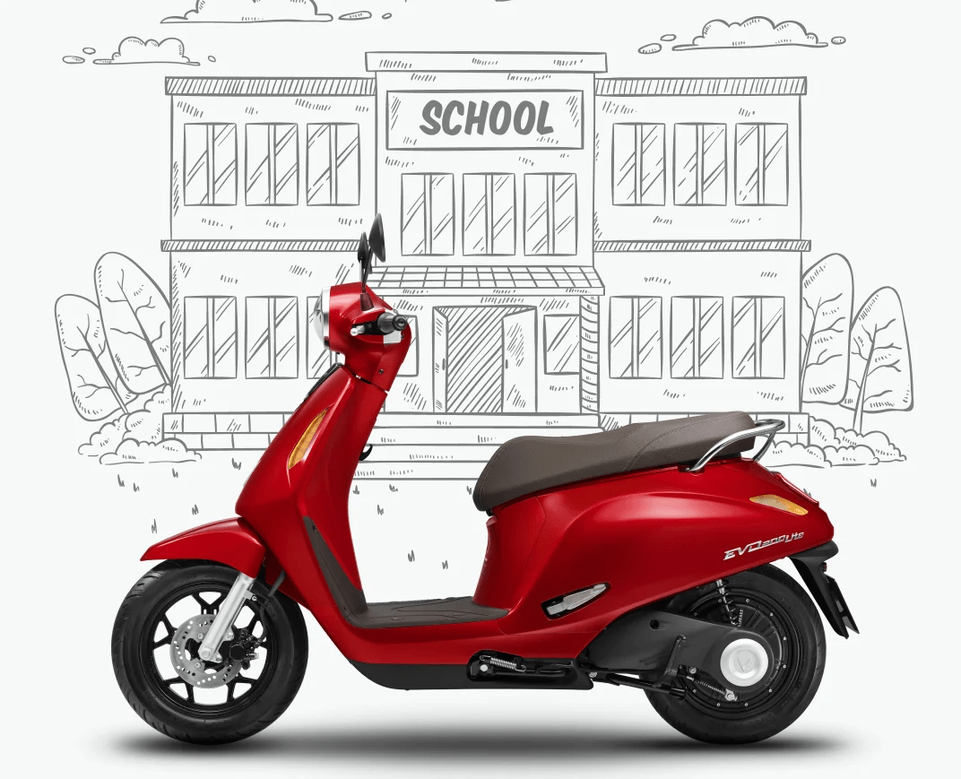 evo200 lite phù hợp cho học sinh đang theo học tại các trường trung học