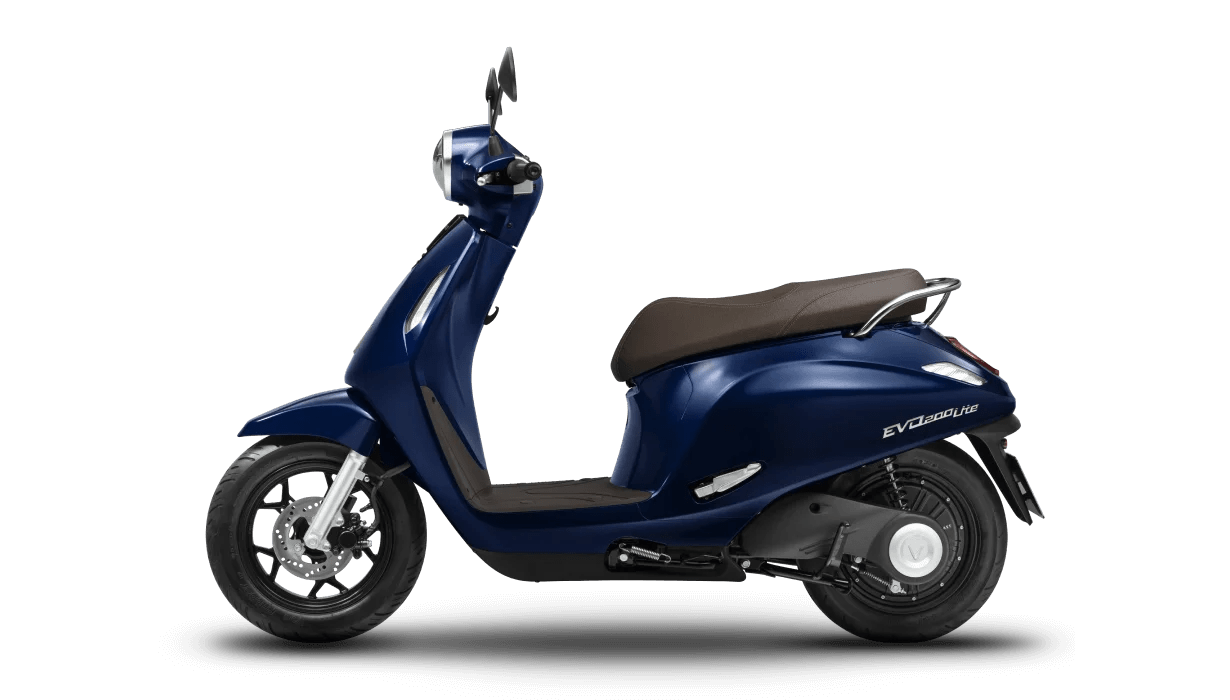 vinfast evo 200 lite xanh dương ngang