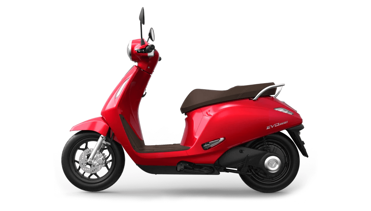 Xe máy điện Vinfast Evo200 - Vinfast Đồng Nai - Vinfast Đồng Nai vinfast evo 200 đỏ ngang