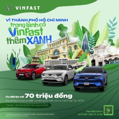 Vinfast - VÌ TP. HỒ CHÍ MINH XANH