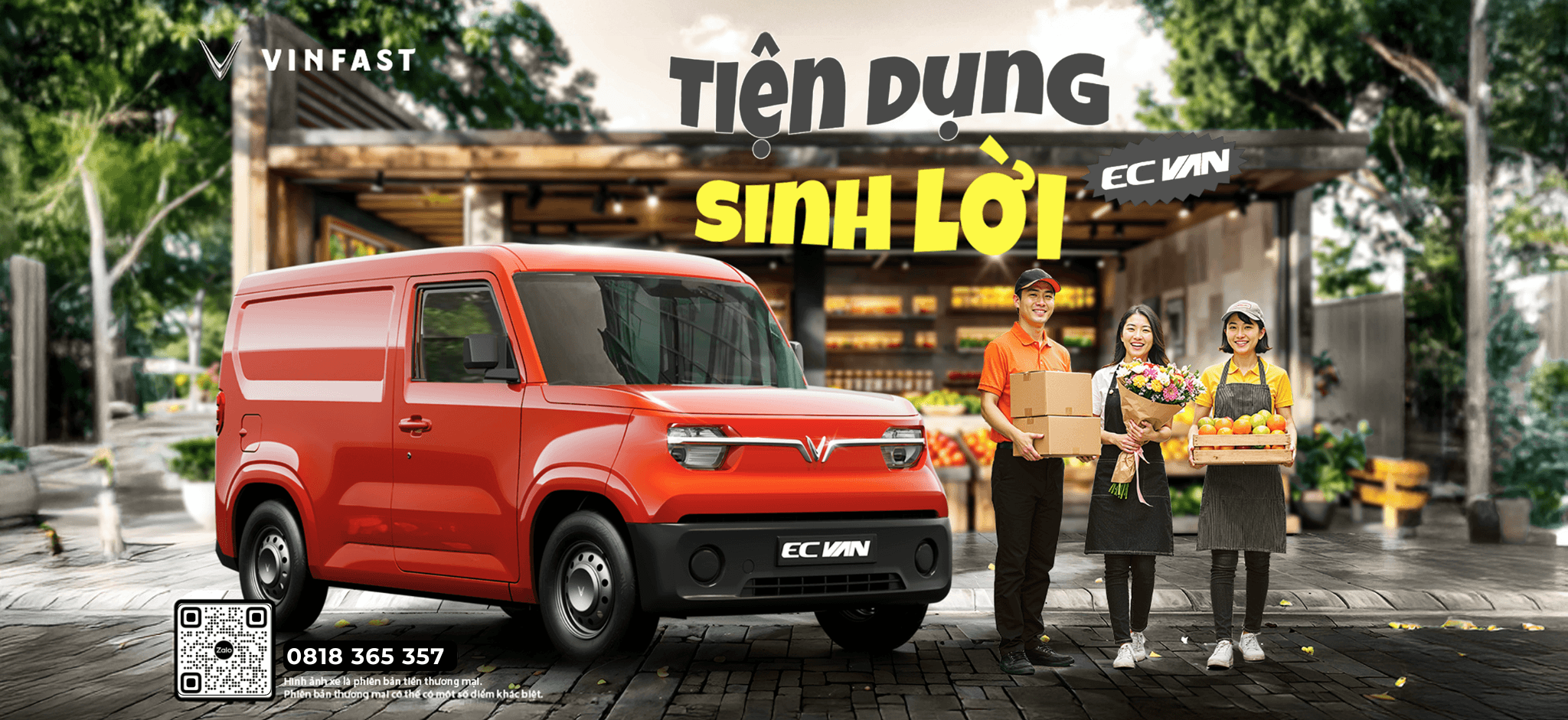 banner vinfast ec van