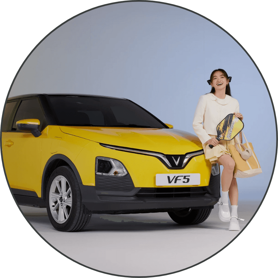 Vinfast VF5 Plus - Vinfast Đồng Nai - Vinfast Đồng Nai VF5 nang dong thoi trang