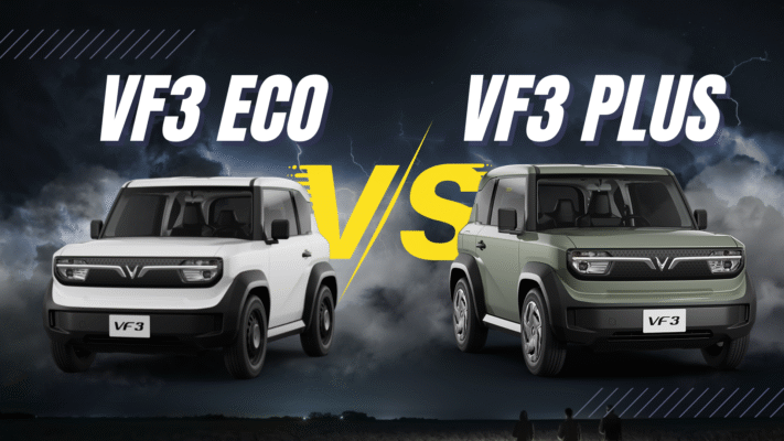 So sánh VinFast VF3 Eco và VF3 Plus